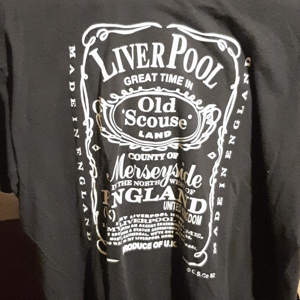 Liverpool t shirt size large